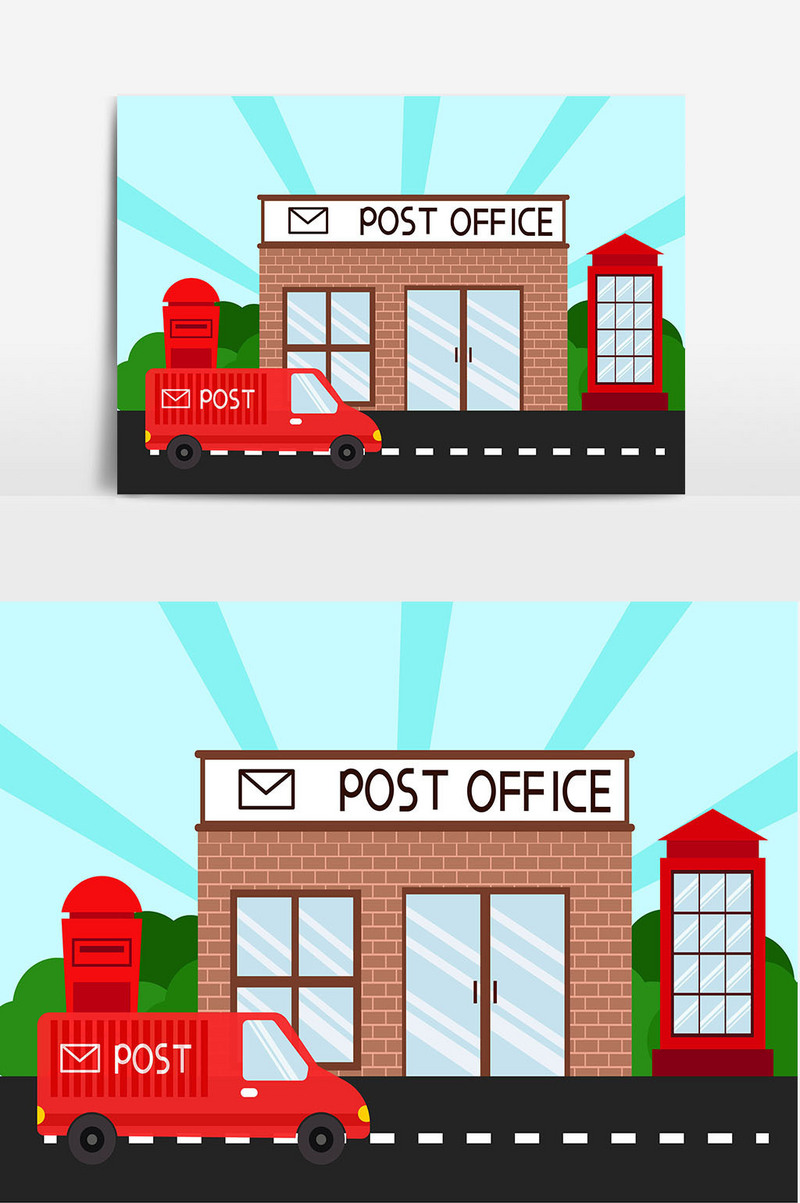 Detail Animasi Kantor Pos Nomer 6