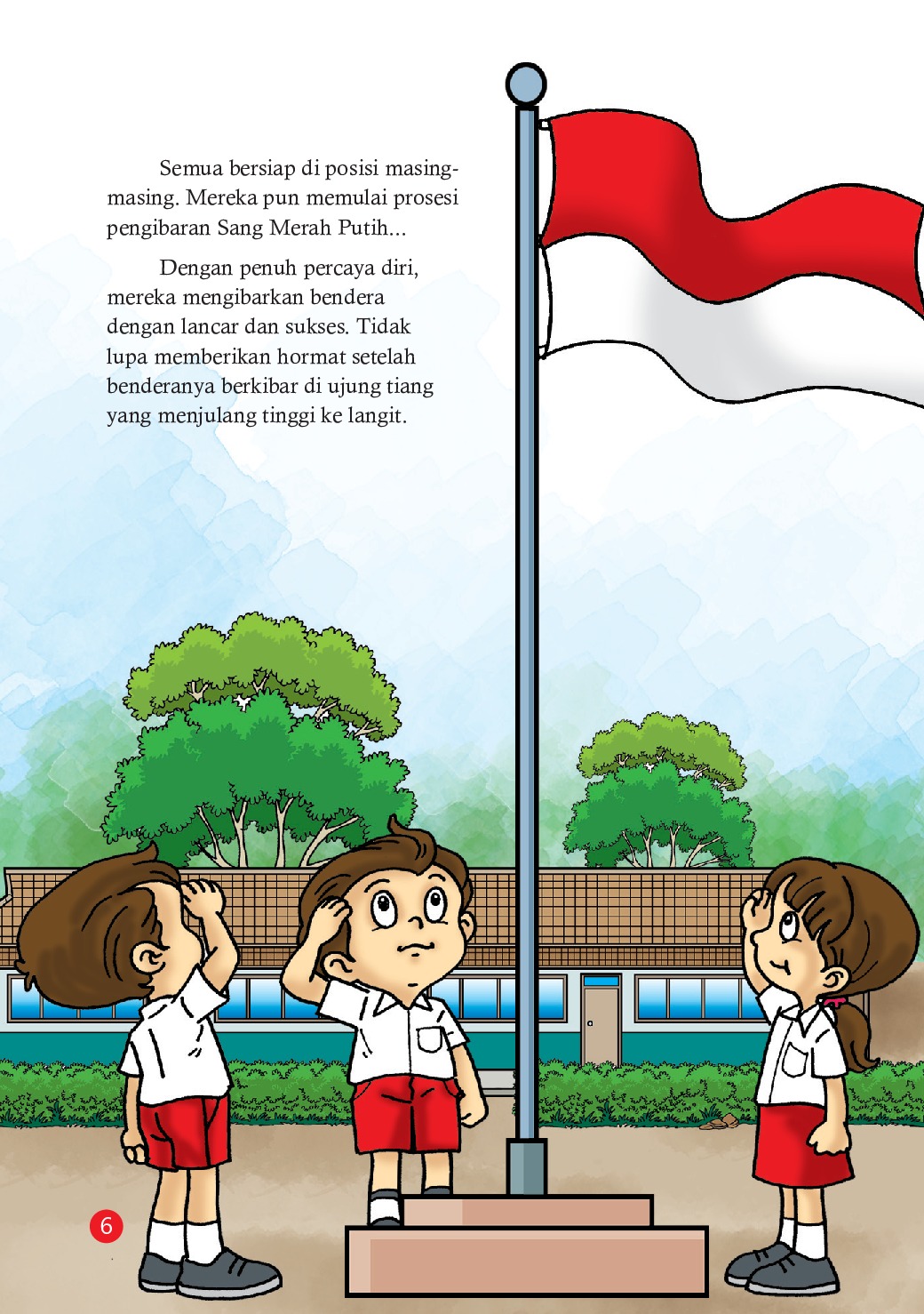 Detail Animasi Kartun Bendera Merah Putih Nomer 49