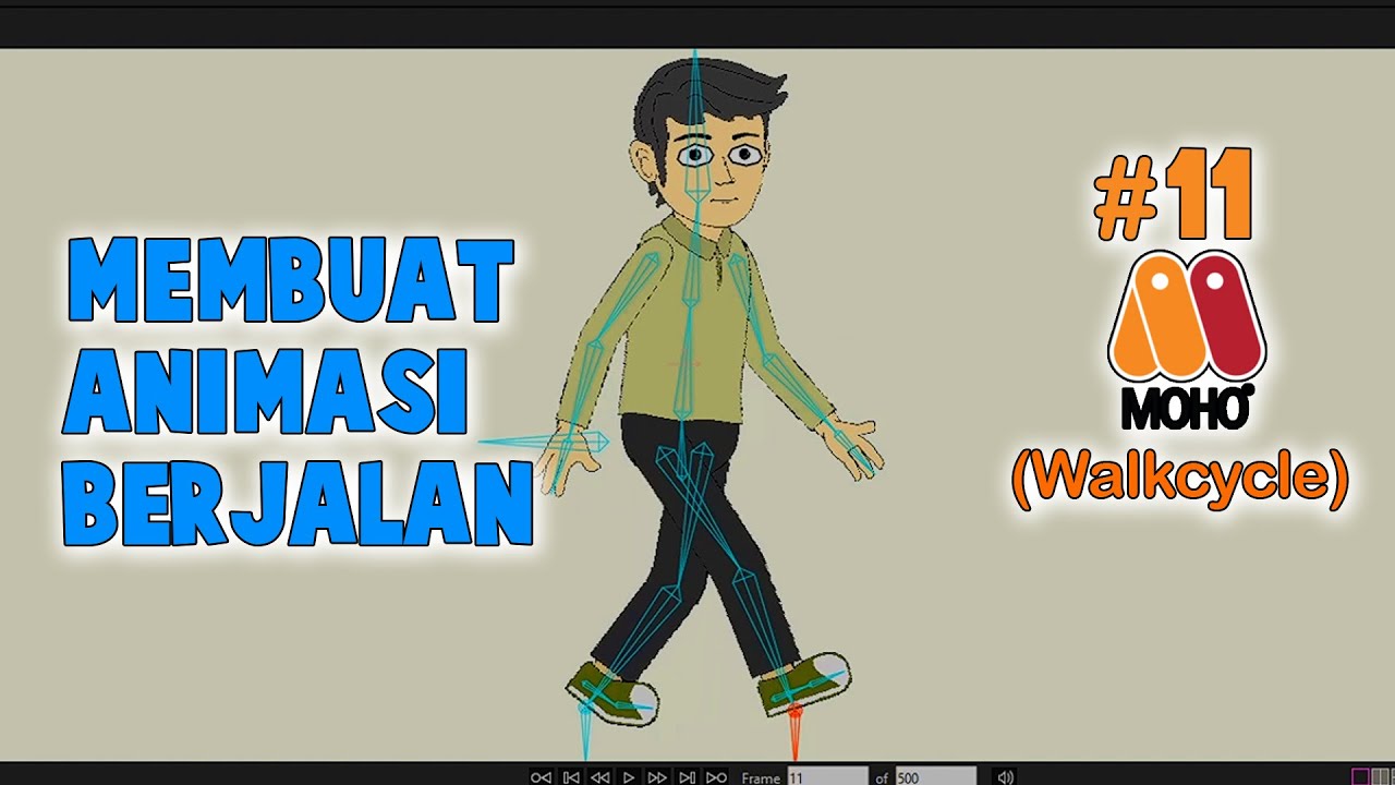 Detail Animasi Kartun Berjalan Nomer 8