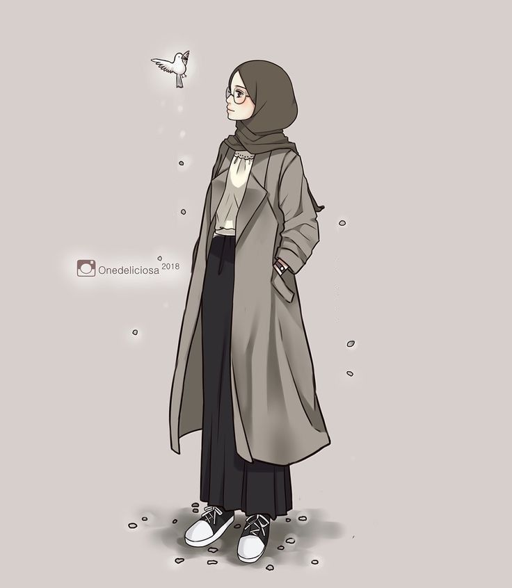 Detail Animasi Kartun Hijab Nomer 5