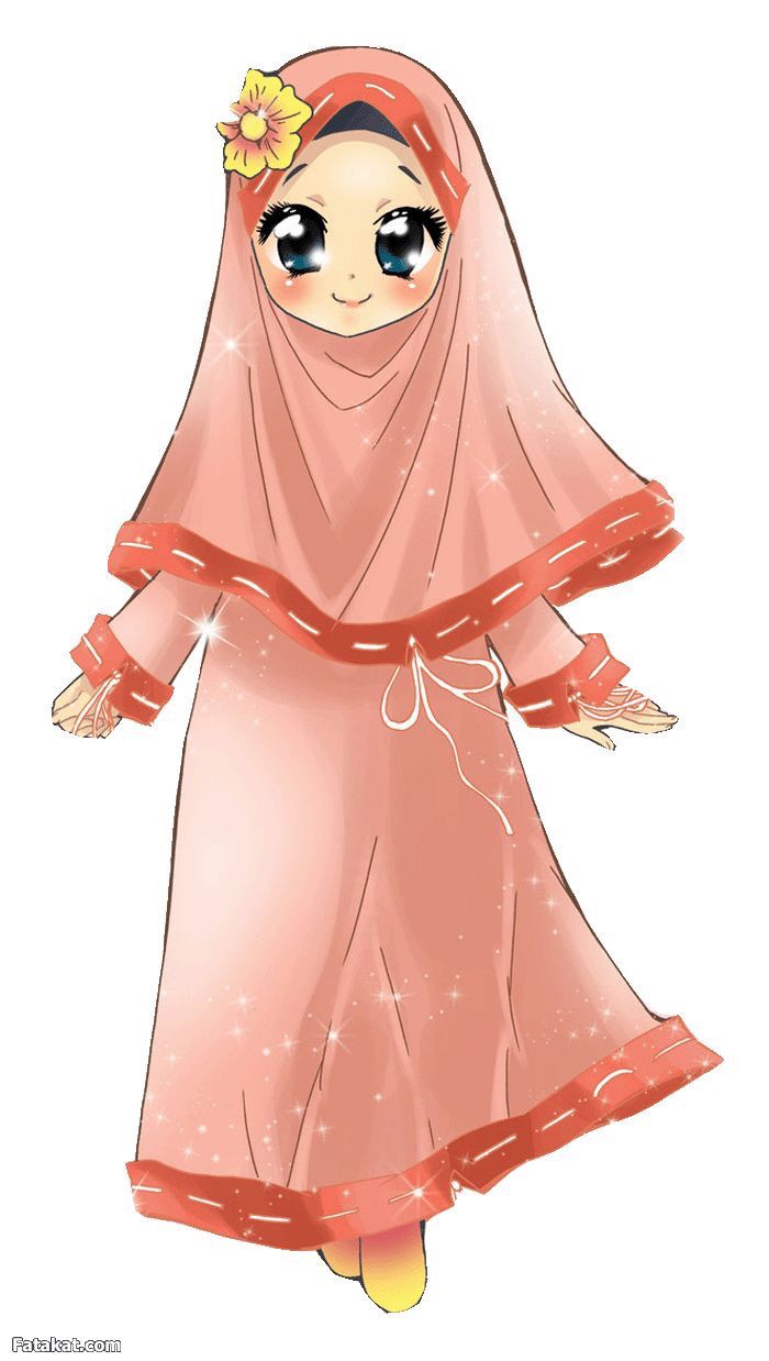 Detail Animasi Kartun Hijab Nomer 9