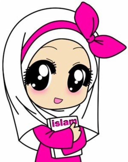 Animasi Kartun Lucu Muslimah - KibrisPDR