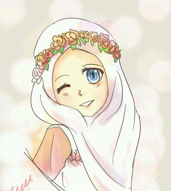 Detail Animasi Kartun Lucu Muslimah Nomer 2