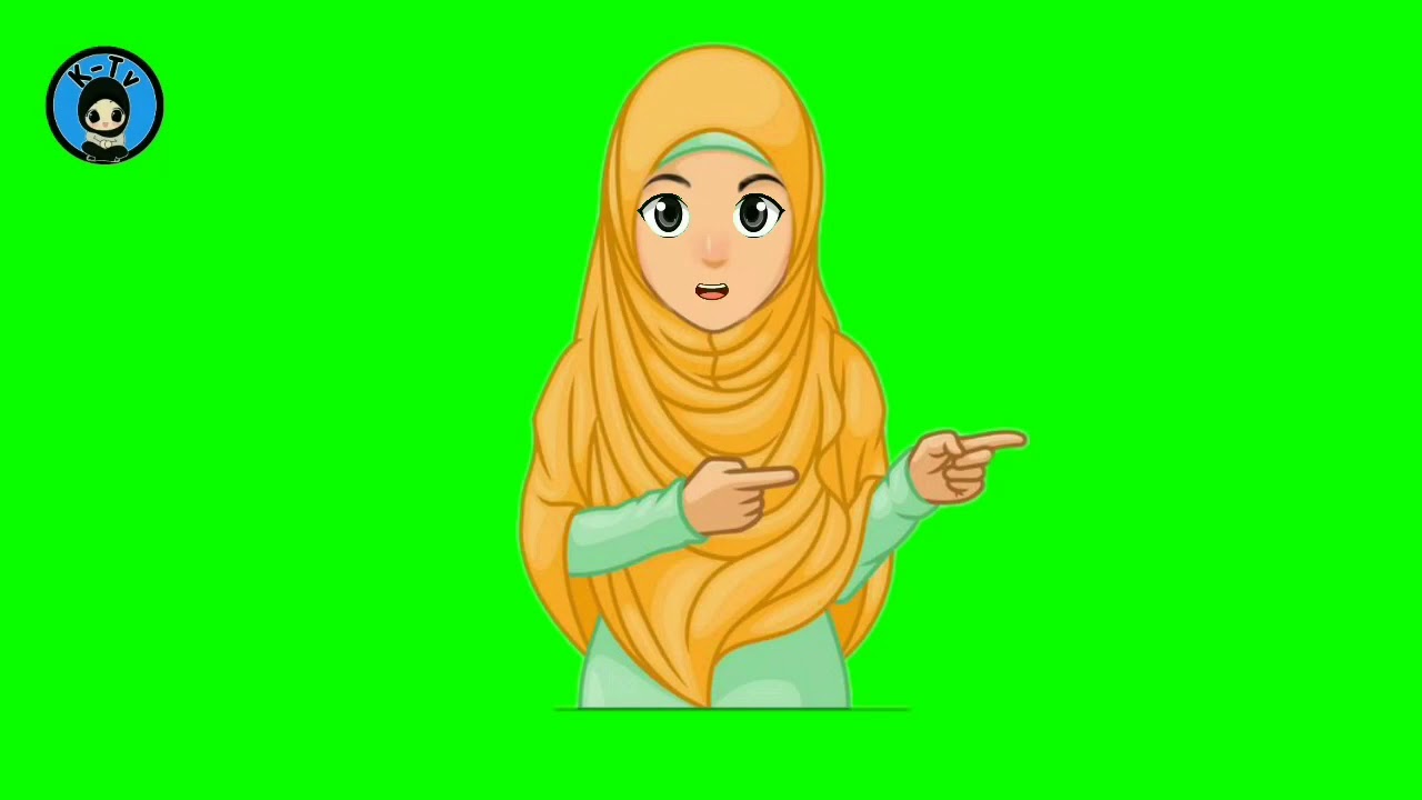 Detail Animasi Kartun Muslimah Bergerak Nomer 5