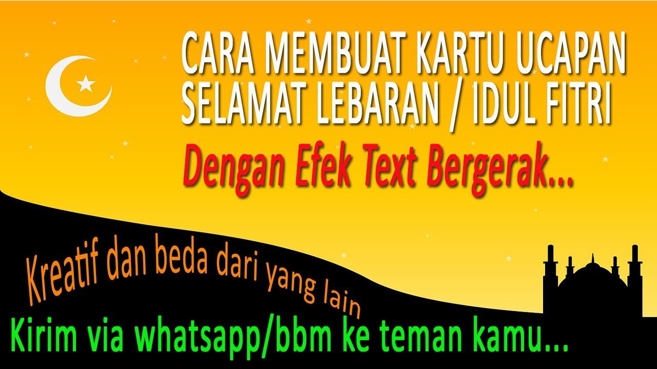 Download Animasi Lebaran Bergerak Nomer 34