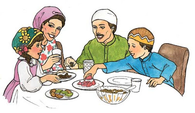 Detail Animasi Makan Bersama Keluarga Nomer 31