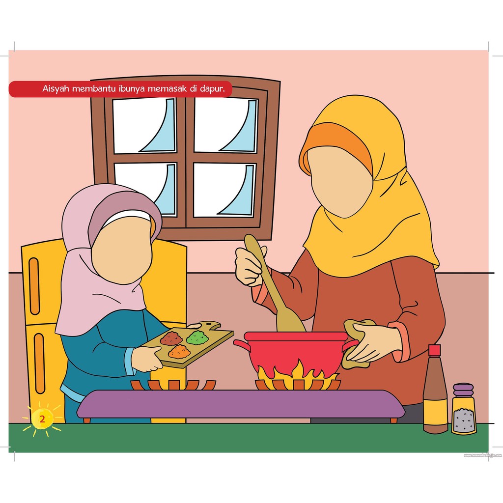 Detail Animasi Memasak Didapur Gambar Kartun Lagi Makan Nomer 10