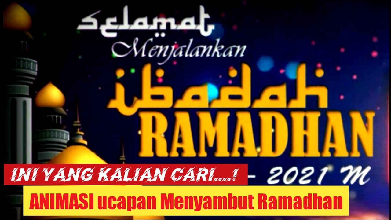 Detail Animasi Menyambut Bulan Ramadhan Nomer 45