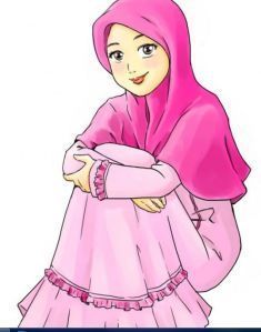 Detail Animasi Muslimah Berjilbab Bergerak Nomer 29