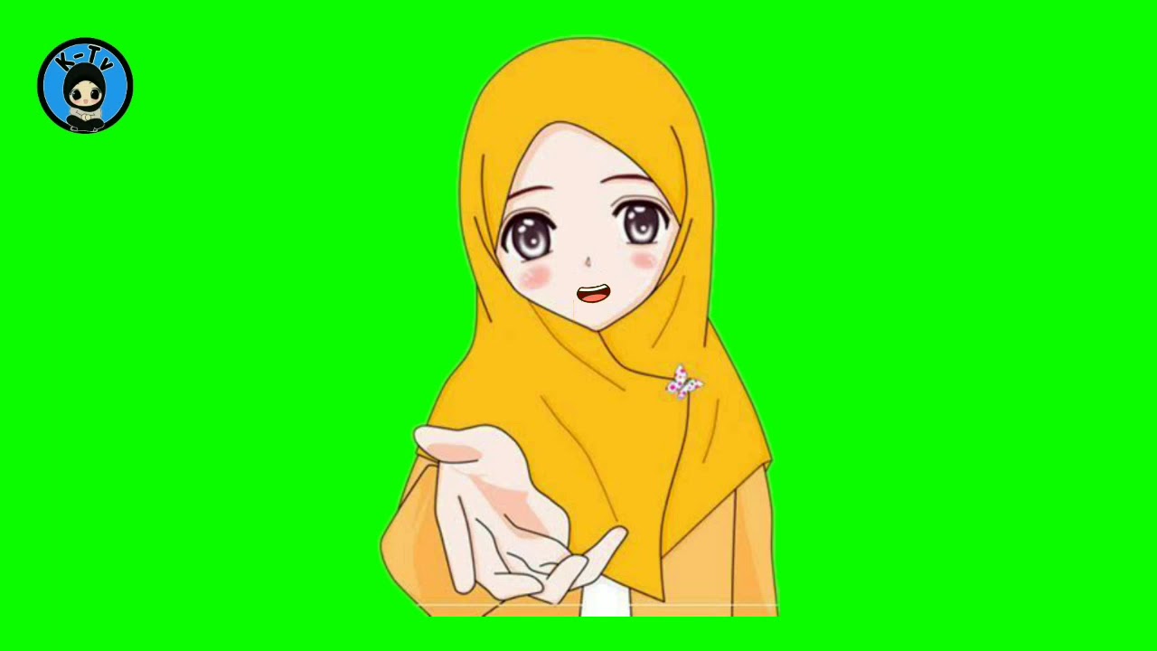 Detail Animasi Muslimah Berjilbab Bergerak Nomer 4