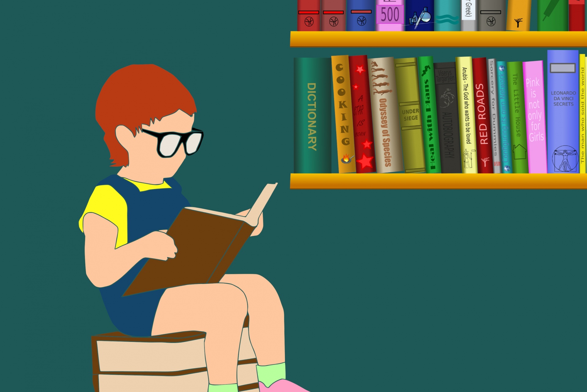 Detail Animasi Orang Belajar Nomer 16