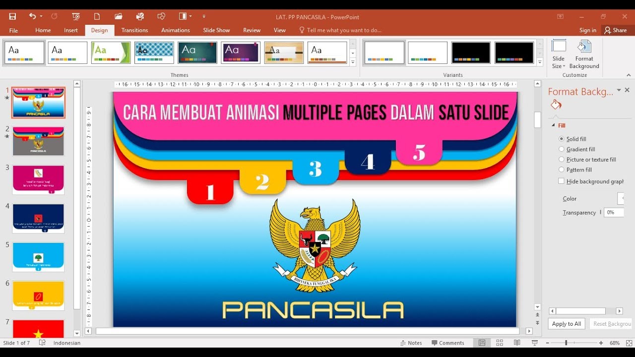 Detail Animasi Pancasila Untuk Powerpoint Nomer 38