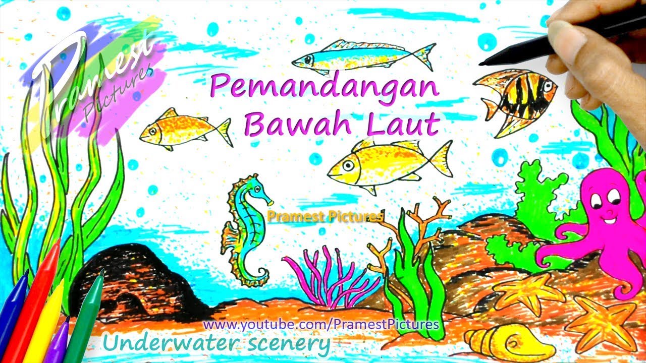 Detail Animasi Pemandangan Bawah Laut Nomer 5