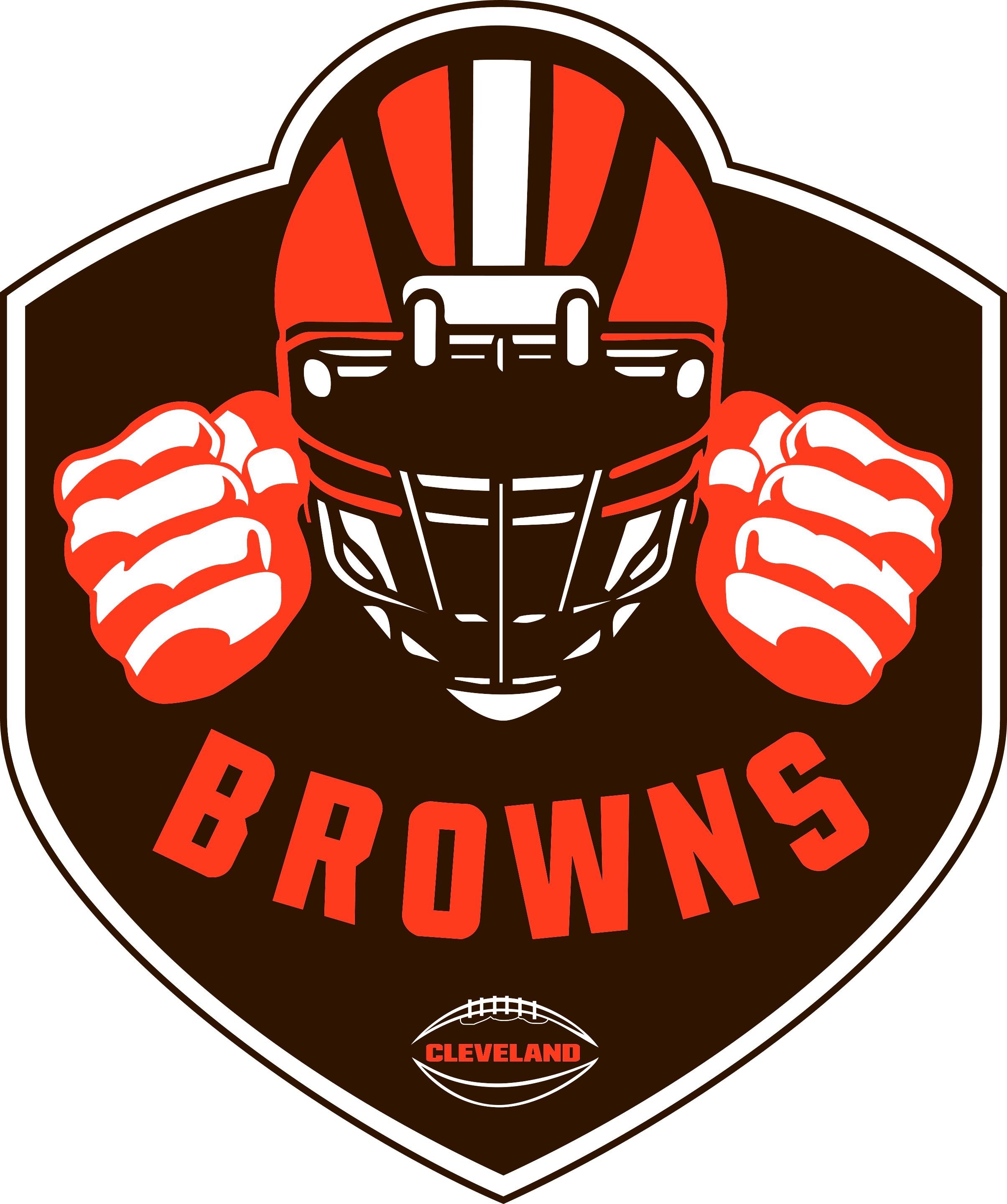 Detail Cleveland Browns Star Wars Nomer 7