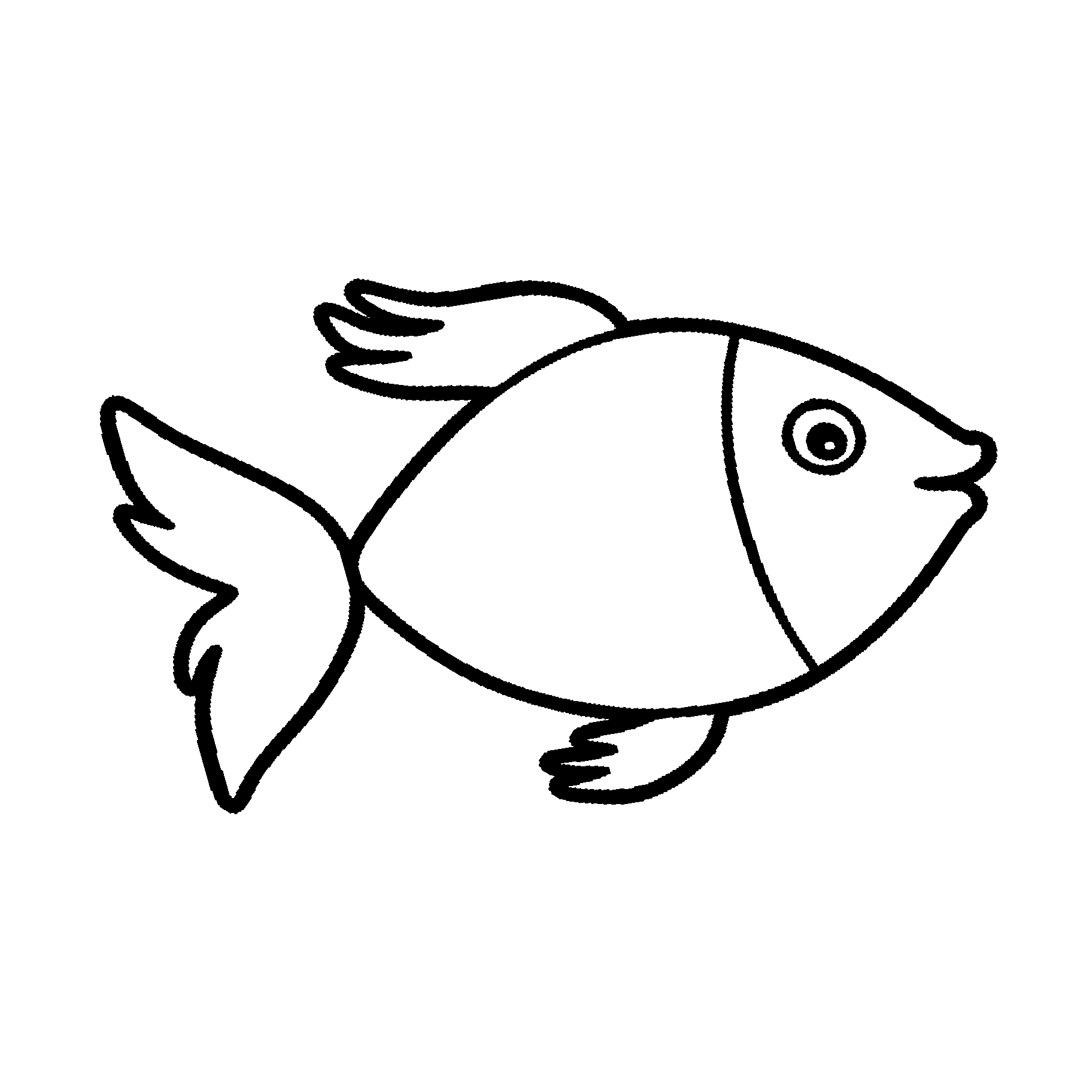 Detail Fisch Schablone Kostenlos Nomer 4