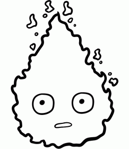 How To Draw Calcifer - KibrisPDR