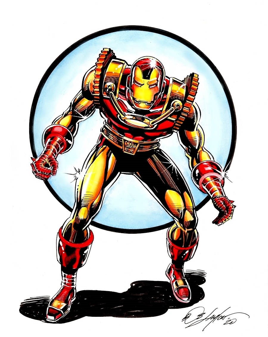 Detail Iron Man Flying Drawing Nomer 22