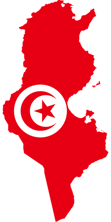 Detail Landkarte Tunesien Nomer 2