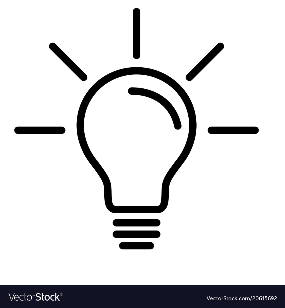 Light Bulb Logo Vector - KibrisPDR