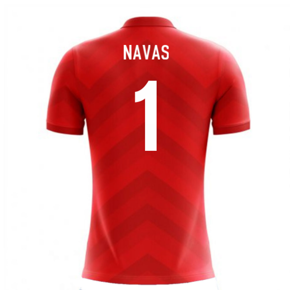 Detail Navas Trikot Nomer 4