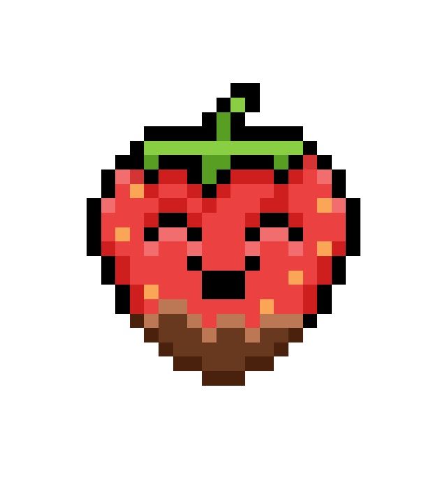 Detail Apfel Pixel Art Nomer 21