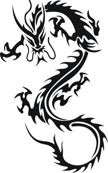 Detail Chinesischer Drache Tattoo Frau Nomer 15