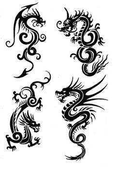 Detail Chinesischer Drache Tattoo Frau Nomer 5