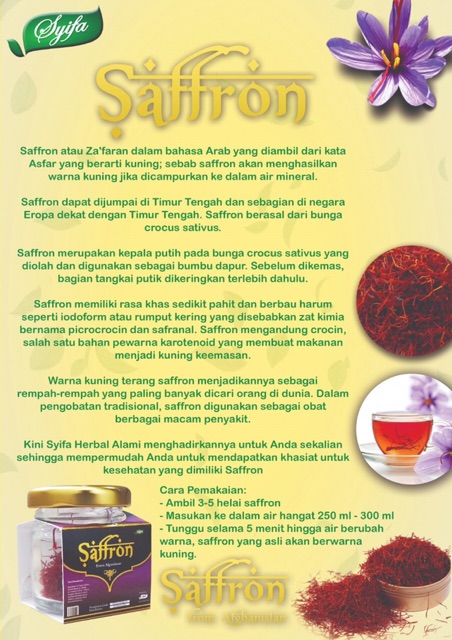 Detail Contoh Warna Saffron Nomer 16