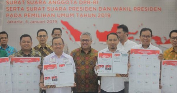 Detail Contoh Warna Surat Suara Pemilu 2019 Nomer 22