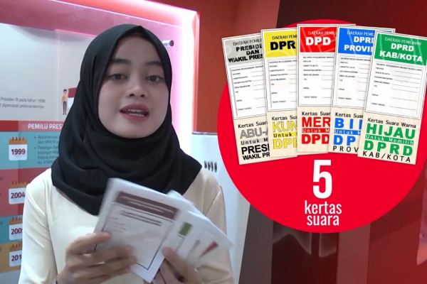 Detail Contoh Warna Surat Suara Pemilu 2019 Nomer 42