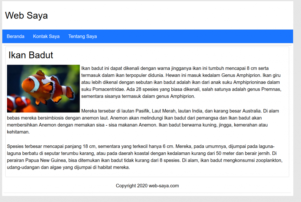 Detail Contoh Web Html Yang Sudah Jadi Nomer 32