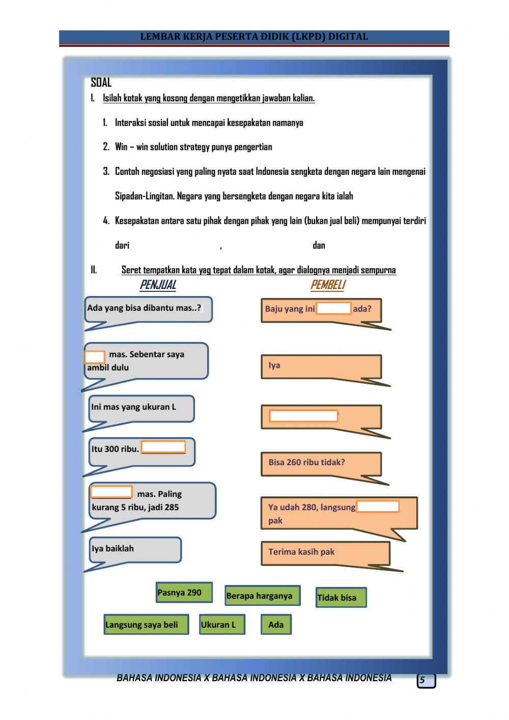 Detail Contoh Win Win Solution Nomer 55