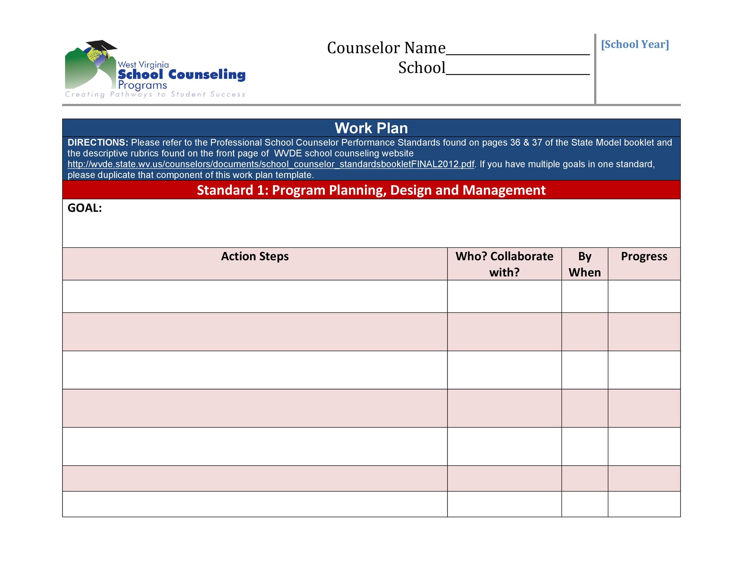 Detail Contoh Work Plan Nomer 32