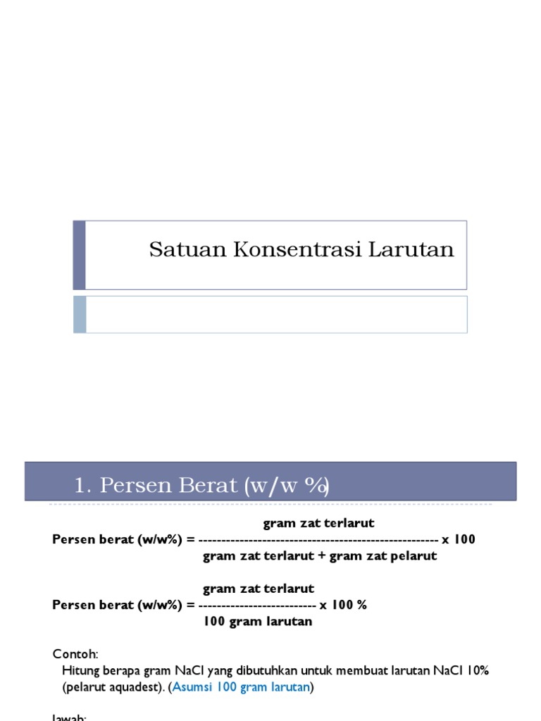 Detail Contoh Zat Pelarut Nomer 58