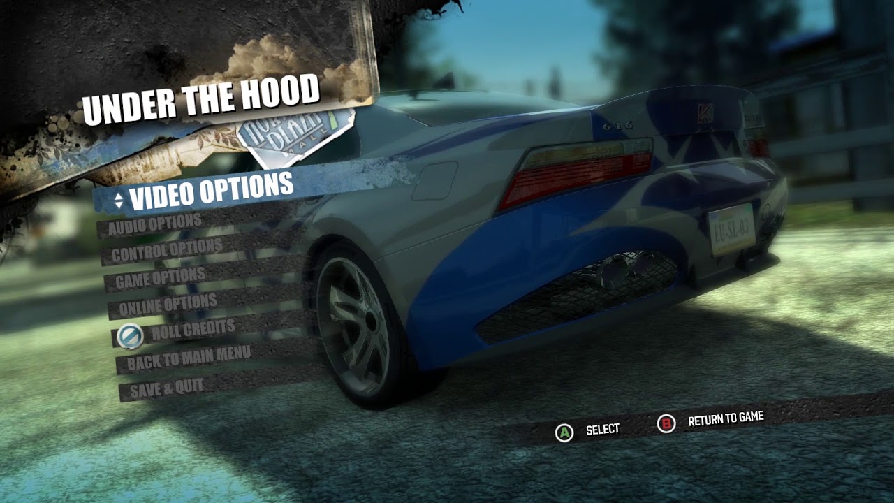 Detail Controles Burnout Paradise Nomer 21