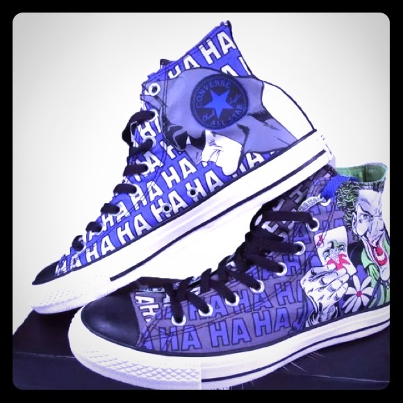 Detail Converse Batman Joker Nomer 17