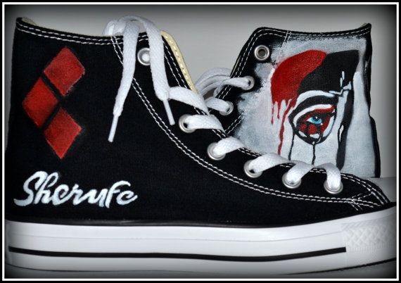 Detail Converse Harley Quinn Nomer 11