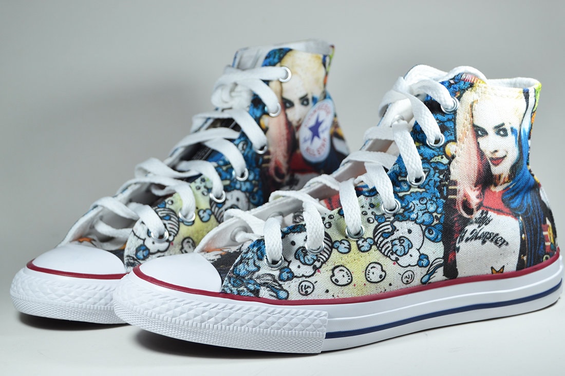 Detail Converse Harley Quinn Nomer 4