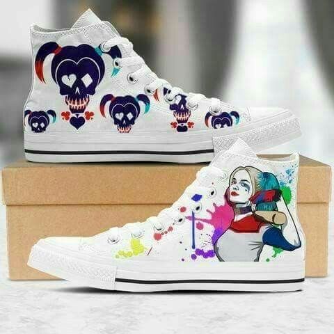 Detail Converse Harley Quinn Nomer 30