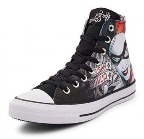 Detail Converse Harley Quinn Shoes Nomer 45