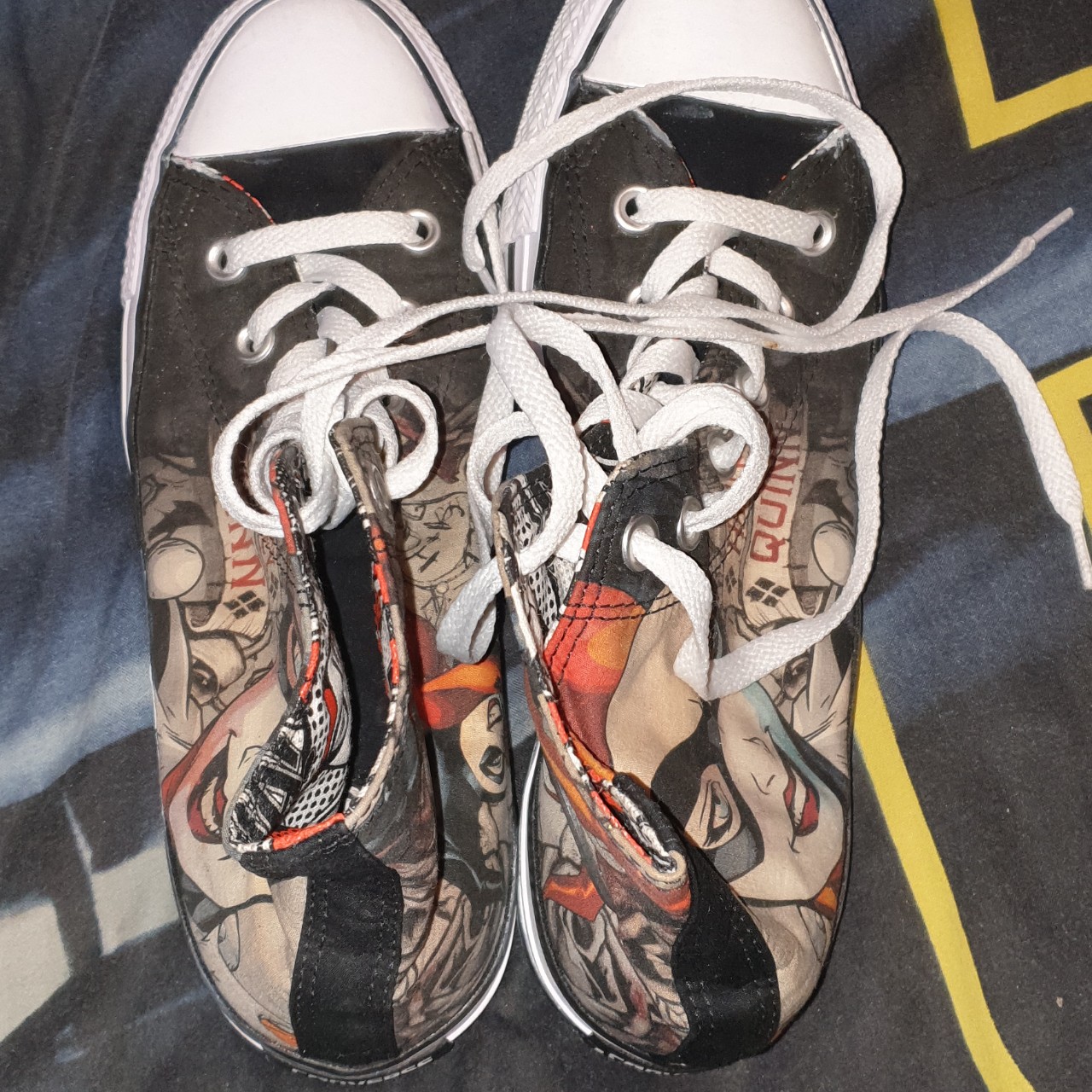 Detail Converse Harley Quinn Shoes Nomer 55