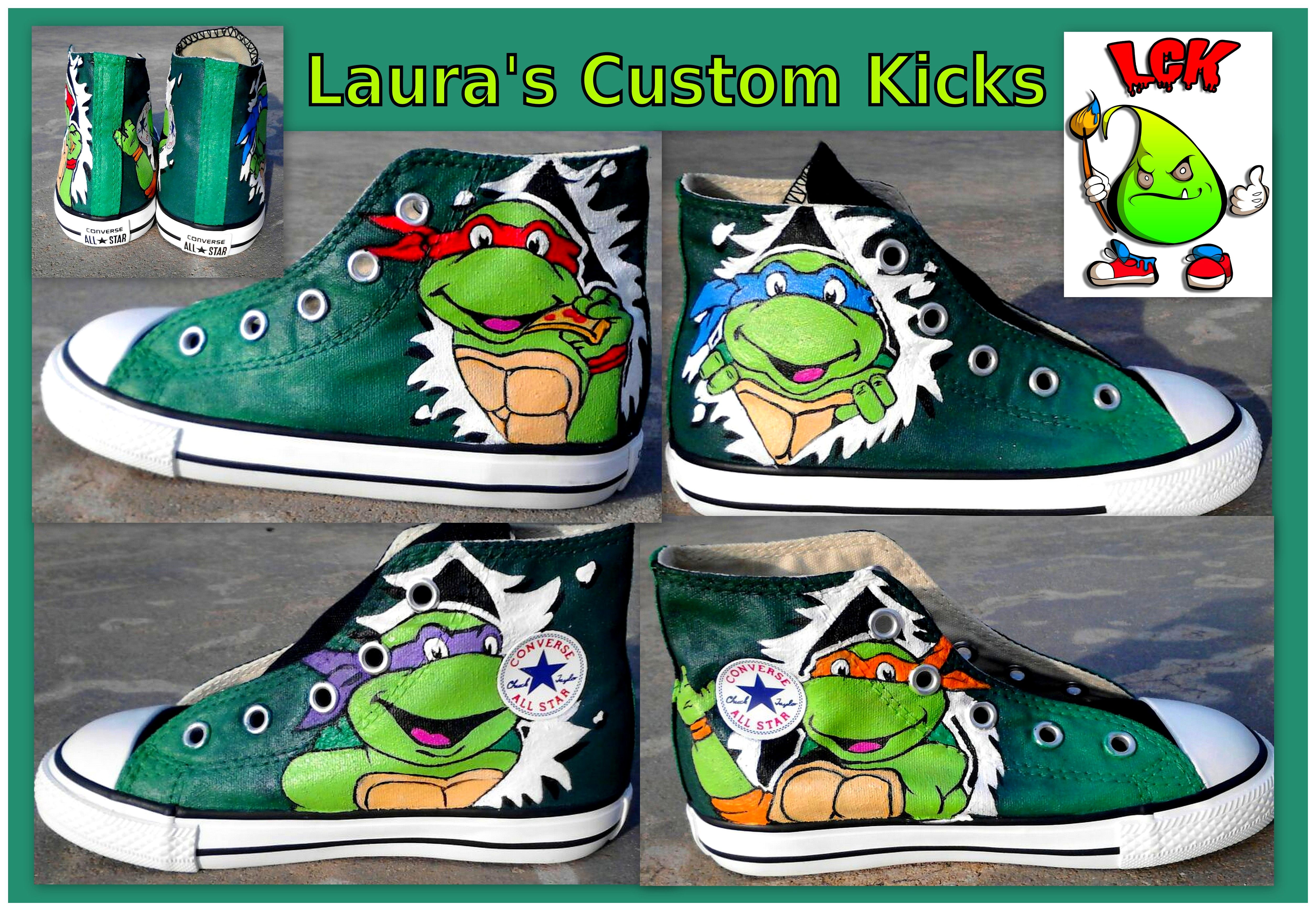 Detail Converse Ninja Turtle Shoes Nomer 3