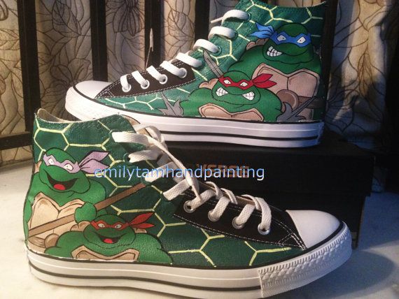 Detail Converse Ninja Turtle Shoes Nomer 10