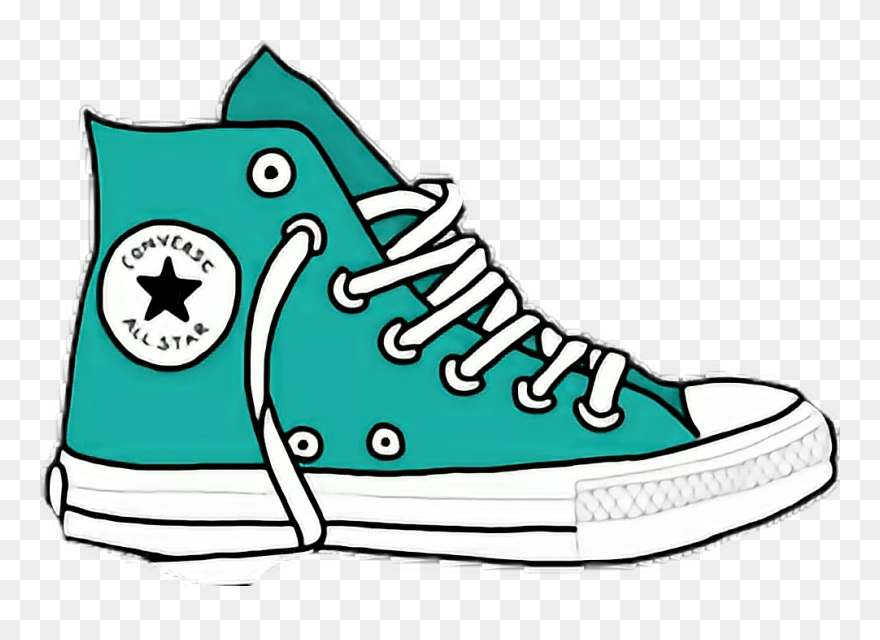 Detail Converse Shoes Clipart Nomer 4