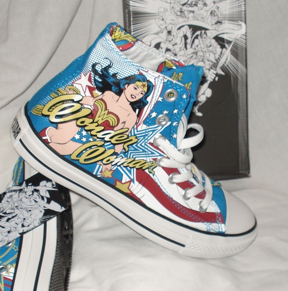 Detail Converse Wonder Woman Chucks Nomer 13