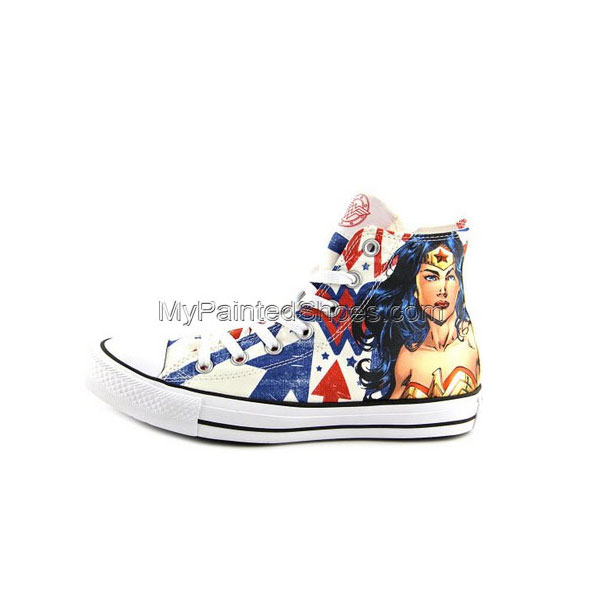 Detail Converse Wonder Woman Chucks Nomer 14