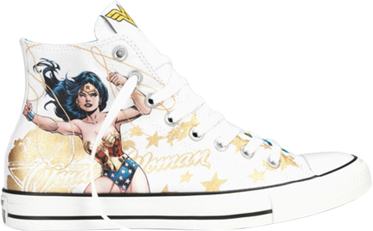 Detail Converse Wonder Woman Chucks Nomer 19