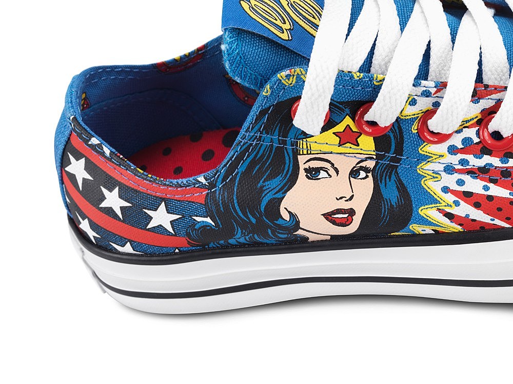 Detail Converse Wonder Woman Chucks Nomer 29