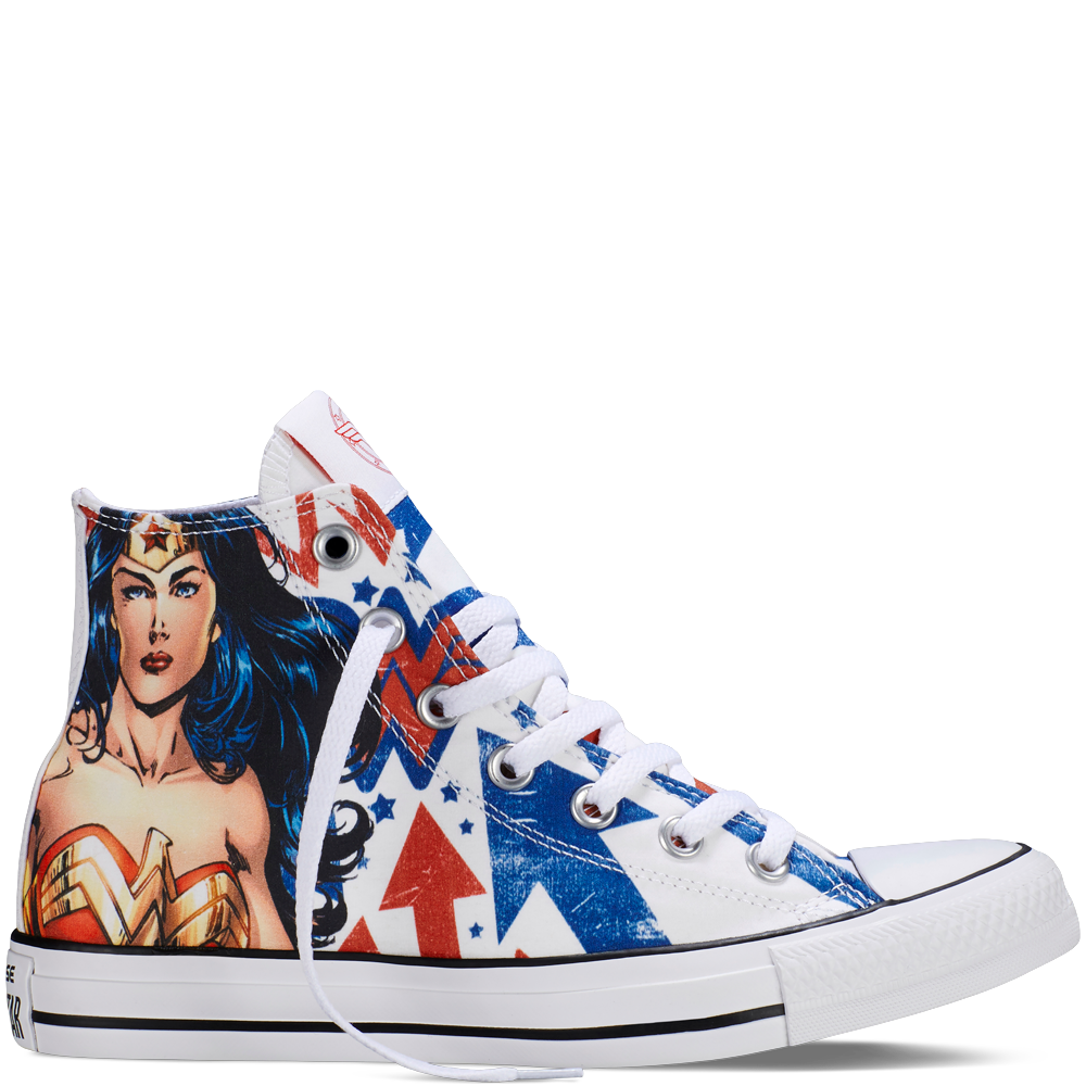 Detail Converse Wonder Woman Chucks Nomer 9