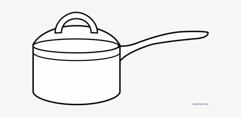 Detail Cooking Pot Clipart Black And White Nomer 18